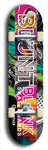 Blunt Blank #17: Limited Edition, Black Logo Skateboard Deck