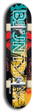 North American maple skateboard deck designed by underground artist BellyRash -- available in widths between 7.5 to 8.5 inches in both mellow concave and steep concave shapes. Artwork: street art and street artist and the BellyRash Blunt Blank skateboard deck logo