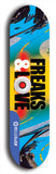 Freaks & Love #1: Limited Edition, Blue Logo Skateboard Deck