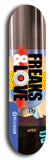 Freaks & Love #2: Limited Edition, Blue Logo Skateboard Deck