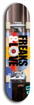 Freaks & Love #2: Limited Edition, Blue Logo Skateboard Deck