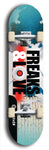 Freaks & Love #3: Limited Edition, Black Logo Skateboard Deck