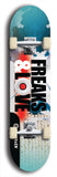 Freaks & Love #3: Limited Edition, Black Logo Skateboard Deck