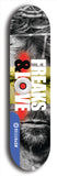 Freaks & Love #6: Limited Edition, Blue Logo Skateboard Deck
