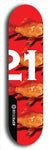 Twenty-One #10: Limited Edition, Black Logo Skateboard Deck