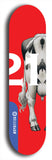 Twenty-One #2: Limited Edition, Blue Logo Skateboard Deck