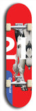 Twenty-One #2: Limited Edition, Blue Logo Skateboard Deck
