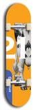 Twenty-One #3: Limited Edition, Blue Logo Skateboard Deck