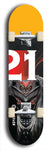 Twenty-One #5: Limited Edition, Black Logo Skateboard Deck