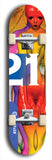 Twenty-One #7: Limited Edition, Blue Logo Skateboard Deck