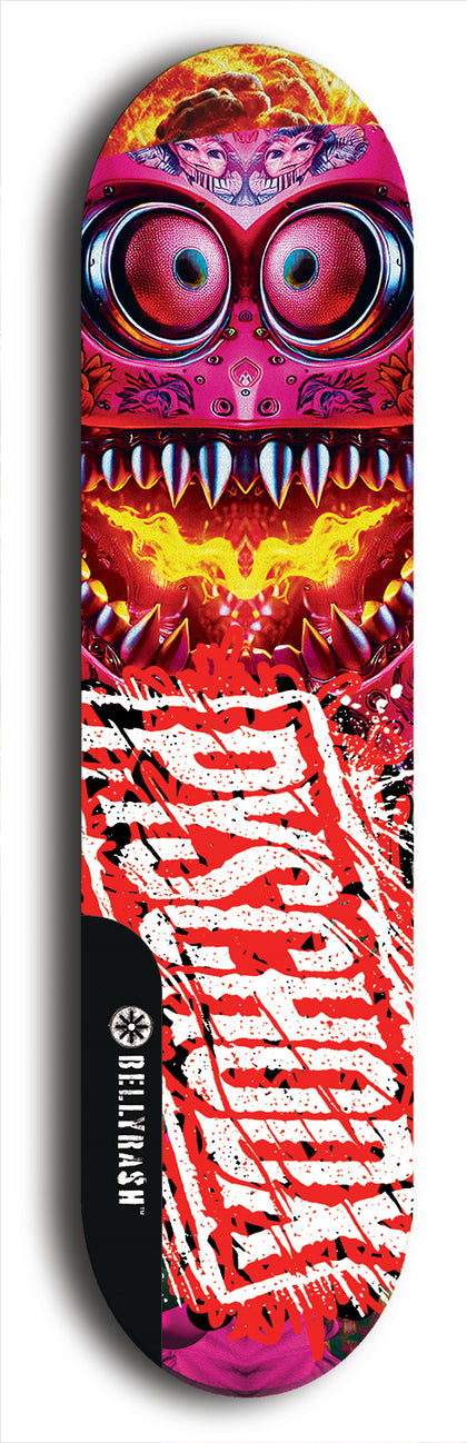 Psychodx #1: Limited Edition, Black Logo Skateboard Deck