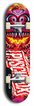 Psychodx #1: Limited Edition, Black Logo Skateboard Deck