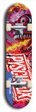 Psychodx #2: Limited Edition, Blue Logo Skateboard Deck