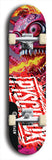 Psychodx #2: Limited Edition, Black Logo Skateboard Deck