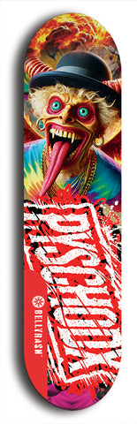 Psychodx #11: Limited Edition, Red Logo Skateboard Deck