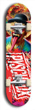 Psychodx #11: Limited Edition, Red Logo Skateboard Deck