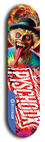 Psychodx #11: Limited Edition, Blue Logo Skateboard Deck