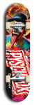 Psychodx #11: Limited Edition, Black Logo Skateboard Deck