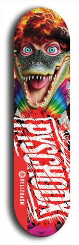 Psychodx #12: Limited Edition, Red Logo Skateboard Deck