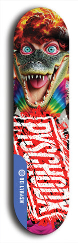 Psychodx #12: Limited Edition, Blue Logo Skateboard Deck