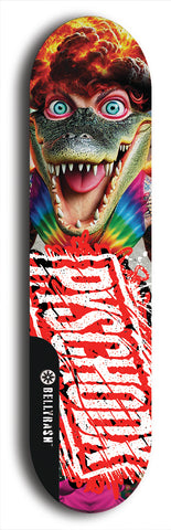 Psychodx #12: Limited Edition, Black Logo Skateboard Deck