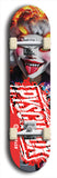 Psychodx #13: Limited Edition, Red Logo Skateboard Deck