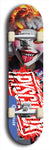 Psychodx #13: Limited Edition, Blue Logo Skateboard Deck