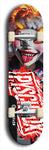 Psychodx #13: Limited Edition, Black Logo Skateboard Deck