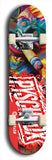 Psychodx #15: Limited Edition, Red Logo Skateboard Deck