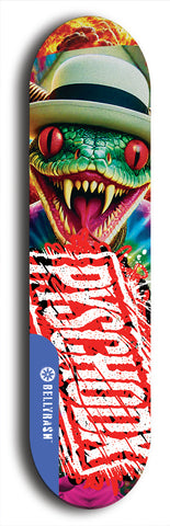 Psychodx #17: Limited Edition, Blue Logo Skateboard Deck