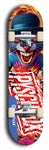Psychodx #18: Limited Edition, Blue Logo Skateboard Deck