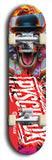 Psychodx #19: Limited Edition, Red Logo Skateboard Deck