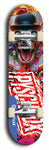 Psychodx #19: Limited Edition, Blue Logo Skateboard Deck