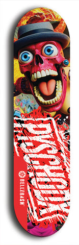 Psychodx #20: Limited Edition, Red Logo Skateboard Deck