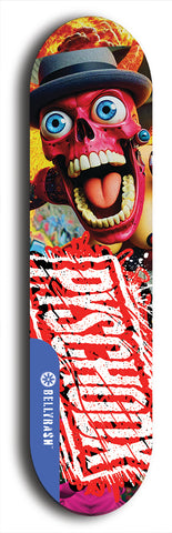 Psychodx #20: Limited Edition, Blue Logo Skateboard Deck