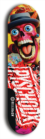 Psychodx #20: Limited Edition, Black Logo Skateboard Deck