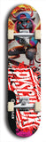 Psychodx #23: Limited Edition, Black Logo Skateboard Deck