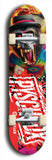 Psychodx #24: Limited Edition, Red Logo Skateboard Deck