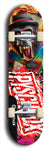 Psychodx #24: Limited Edition, Black Logo Skateboard Deck