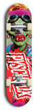 Psychodx #27: Limited Edition, Red Logo Skateboard Deck
