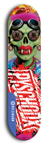 Psychodx #27: Limited Edition, Blue Logo Skateboard Deck