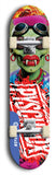 Psychodx #27: Limited Edition, Blue Logo Skateboard Deck