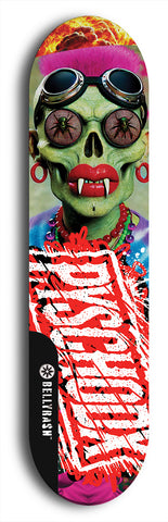 Psychodx #27: Limited Edition, Black Logo Skateboard Deck