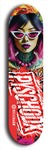 Psychodx #28: Limited Edition, Red Logo Skateboard Deck