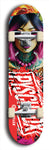 Psychodx #28: Limited Edition, Red Logo Skateboard Deck