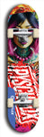 Psychodx #28: Limited Edition, Blue Logo Skateboard Deck