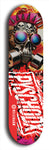 Psychodx #31: Limited Edition, Red Logo Skateboard Deck