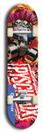 Psychodx #31: Limited Edition, Blue Logo Skateboard Deck