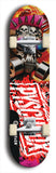 Psychodx #31: Limited Edition, Black Logo Skateboard Deck