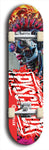 Psychodx #32: Limited Edition, Red Logo Skateboard Deck